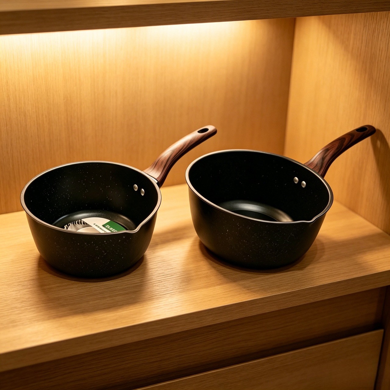 Versatile Sufuria Pot Non-stick Thick Marble Coating Pan Aluminum Frying Pan Suitable for Induction Cookers