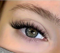 C-Curved Cluster False Eyelashes Extension Set, 10-18mm Strip Individual Lashes, Natural Curly Fake Eyelashes for Women Makeup