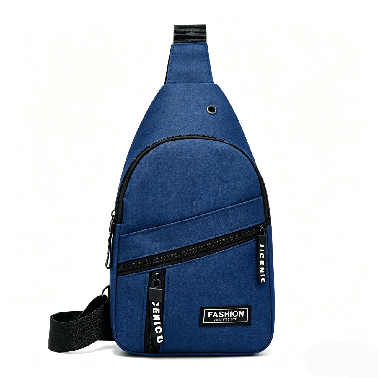 Men Fashion Bag，Men's Oxford Chest Bag, Multifunctional Outdoor Crossbody Bag, Waterproof Sports Shoulder Bag, Casual Travel Daily Sling Bag for Men，Outdoor Sports Bag，Men Chest Bag