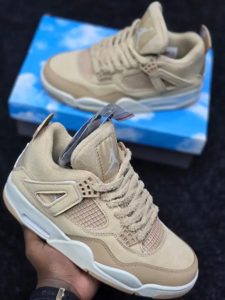 Air Jordan 4 Unisex Sneakers ;Authentic & Best Quality Men's Shoes/Women's Shoes J4 Sneakers