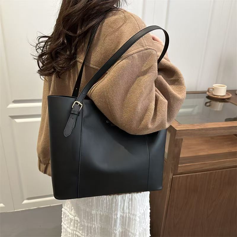High-grade Texture Large-capacity Bag Women's Bag Versatile Cross-body Bag Shoulder Tote Bag Bag