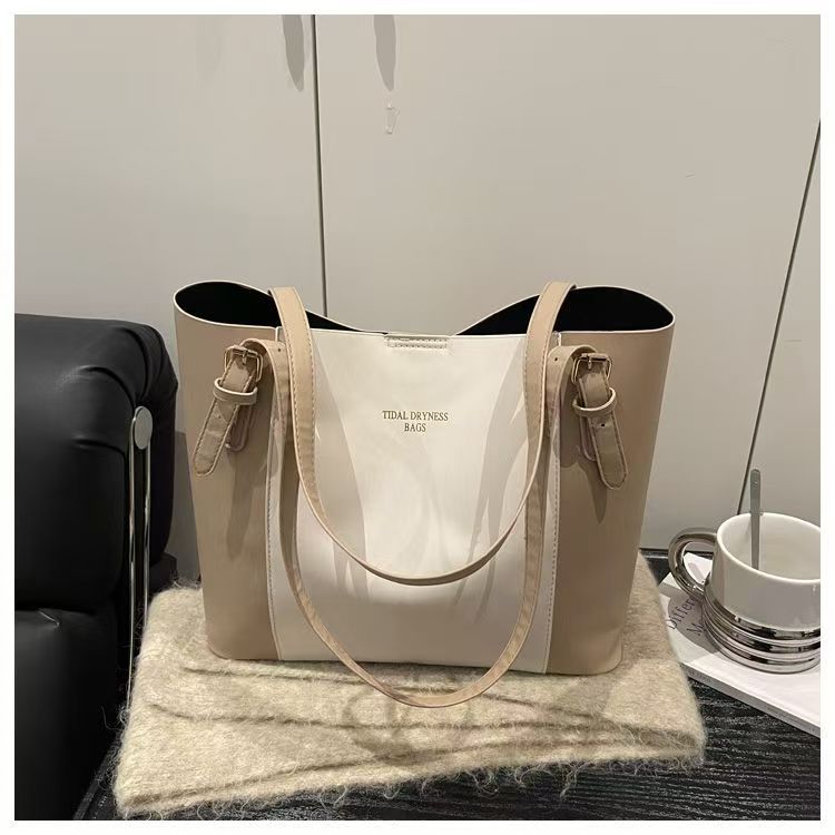 High-grade Texture Large-capacity Bag Women's Bag Versatile Cross-body Bag Shoulder Tote Bag Bag