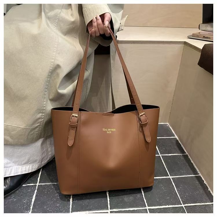High-grade Texture Large-capacity Bag Women's Bag Versatile Cross-body Bag Shoulder Tote Bag Bag
