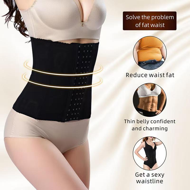 Slimming Corset Waist Trainer Cincher Girdles Body Shaper Women Postpartum Belly Band Underbust Tummy Control Hot Belt Fajas