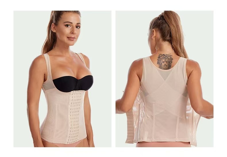 Postpartum Bandage Underbust Corset Waist Trainer Pregnant Women's Recovery Postnatal Body Shaper Compression Belly Belt Tops