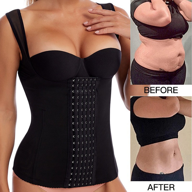 Postpartum Bandage Underbust Corset Waist Trainer Pregnant Women's Recovery Postnatal Body Shaper Compression Belly Belt Tops