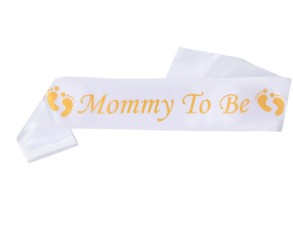 Premium Satin Mom-to-Be Sash – Elegant Baby Shower & Maternity Photoshoot Accessory