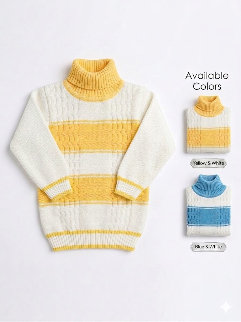 Newborn Soft Knit Baby Sweater – Breathable, Warm & Cozy Essential