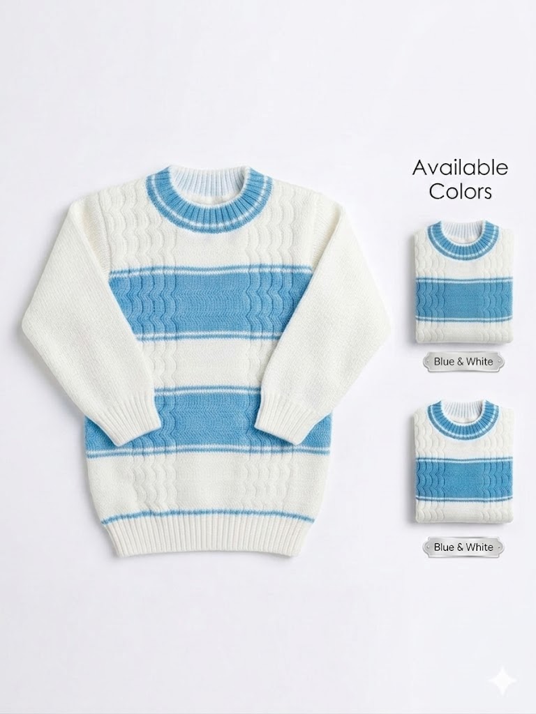 Newborn Soft Knit Baby Sweater – Breathable, Warm & Cozy Essential