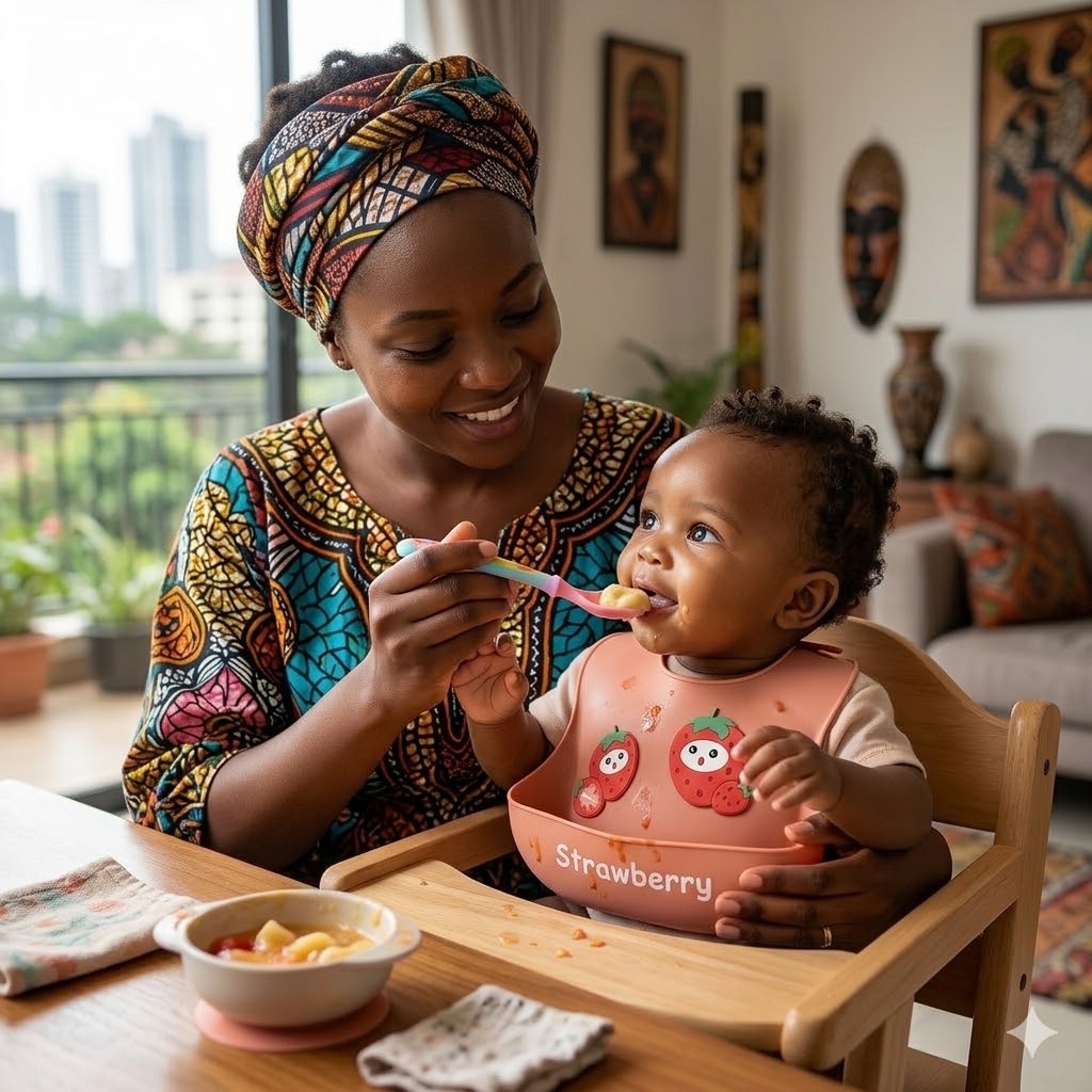 Waterproof Silicone Baby Bib – Soft BPA-Free Elephant Design with Food Catcher Pocket.