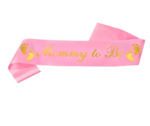 Premium Satin Mom-to-Be Sash – Elegant Baby Shower & Maternity Photoshoot Accessory