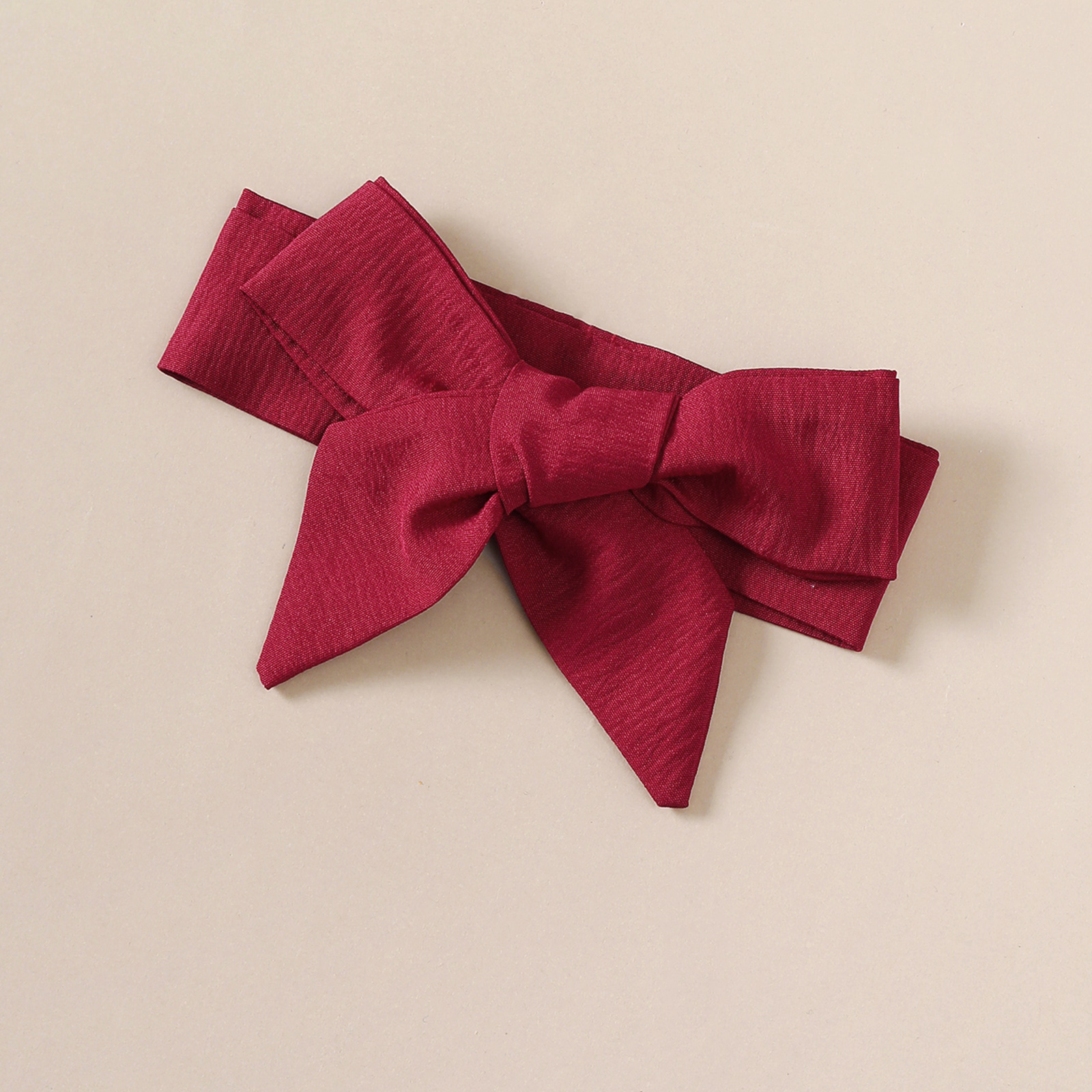 Dress for 1-18Months Newborn&Toddler Baby Girl Dress with Ruffled Edges and Bow, Long Sleeved Dress and Headband Set