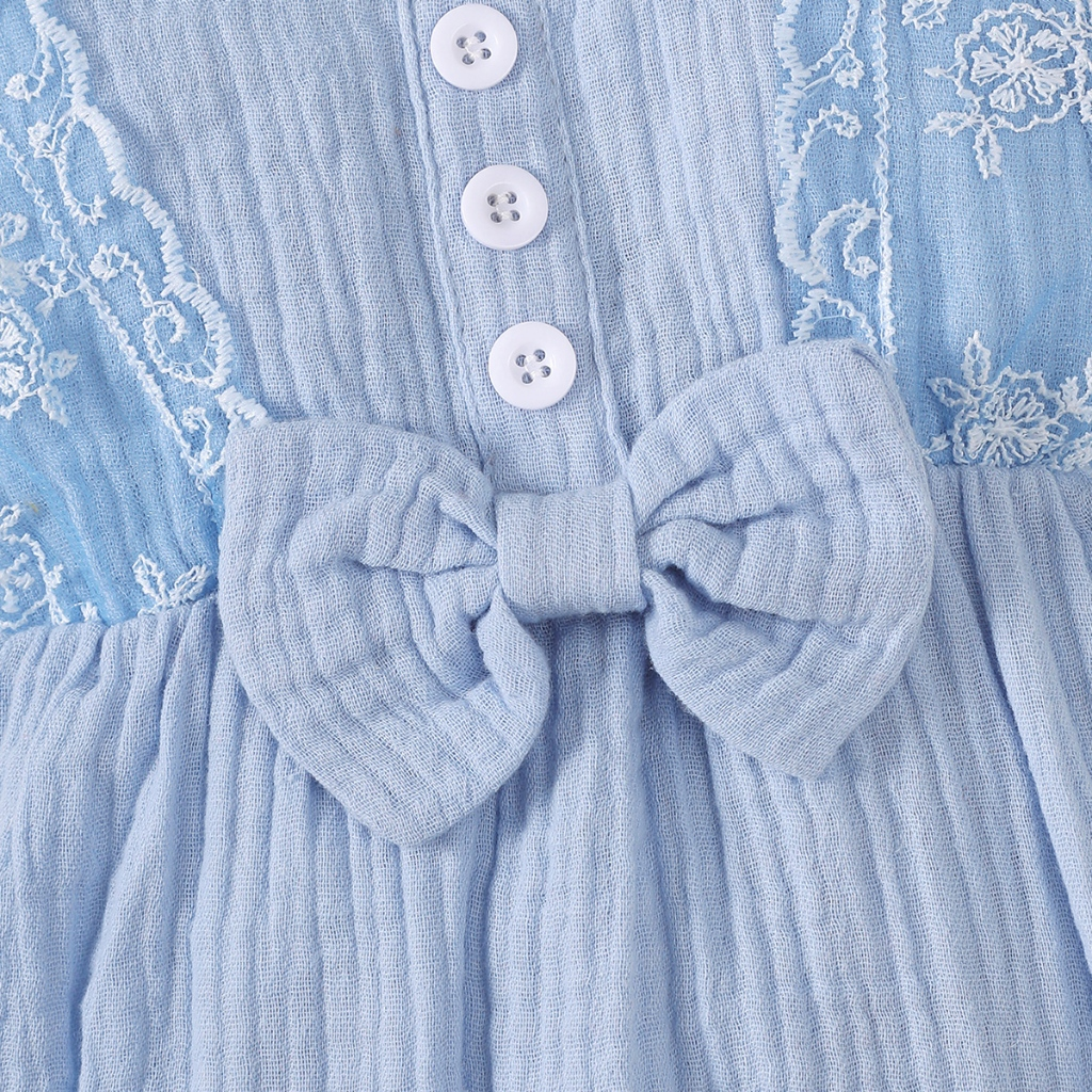 0-18 Months Newborn&Toddler Baby Girl Sleeveless Lace Hoodie Paired with The Same Butterfly Bow Headband, Breathable and Comfortable Princess Style Climbing Suit