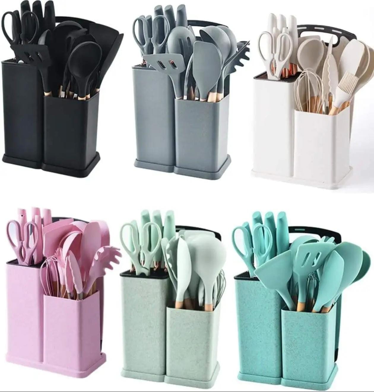 19-Piece Silicone Spoon Set — a complete kitchen essentials collection designed to make every meal preparation easier, safer, and more enjoyable. Perfect for both beginner cooks and experienced chefs,