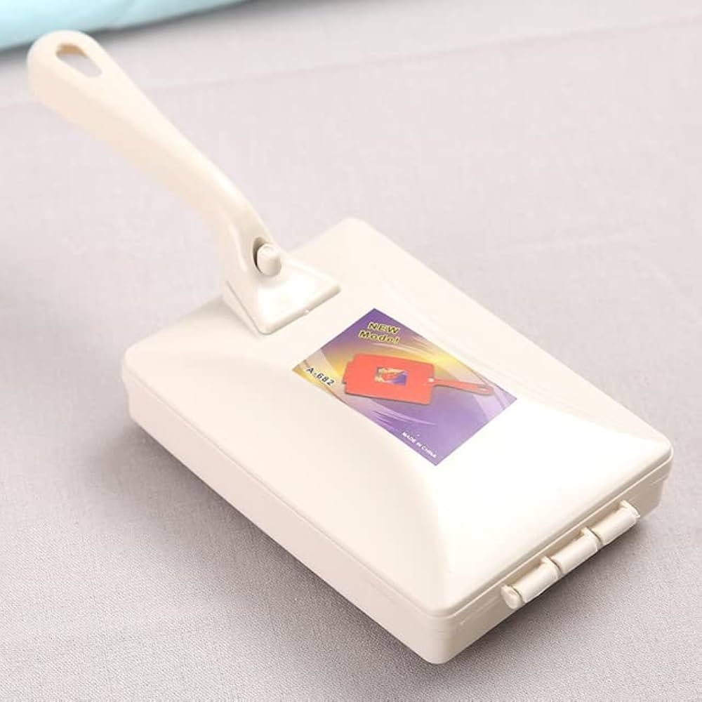 Mini Carpet Brush Vacuum Cleaner – Portable Lint & Dust Remover | Manual Cleaning Brush (4 Colors)