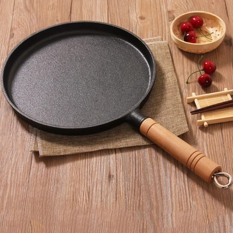Heavy-Duty Die Cast Chapati Pan – Non-Stick Anti-Scratch Flat Frying Pan | High Quality Durable Cooking Tawa