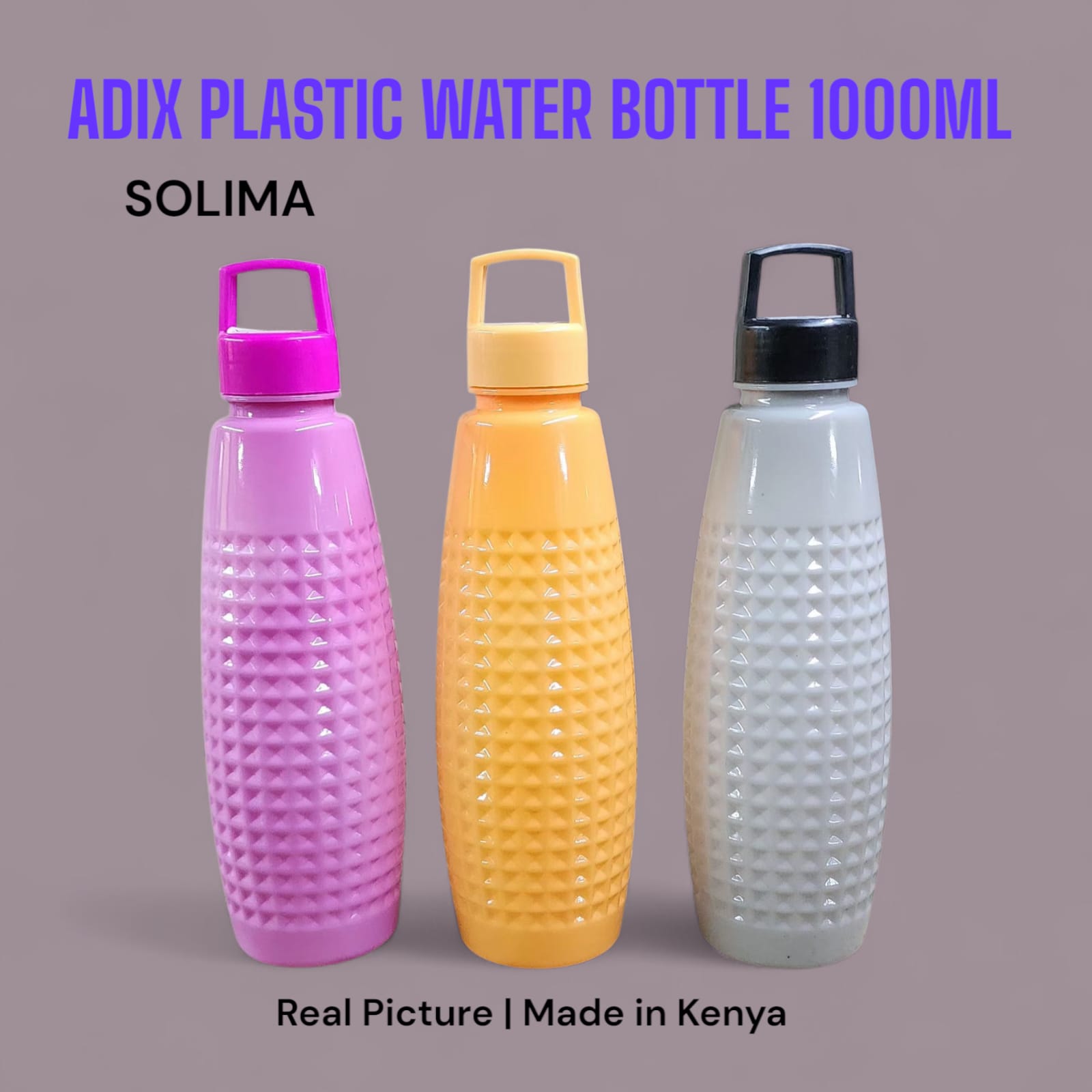 ADIX PLASTIC WATER BOTTLE – 1000ML 💧

Stay hydrated anytime, anywhere with this durable and convenient Adix Water Bottle.

1000ml capacity – perfect for daily hydration

✔️ Strong and lightweight pla