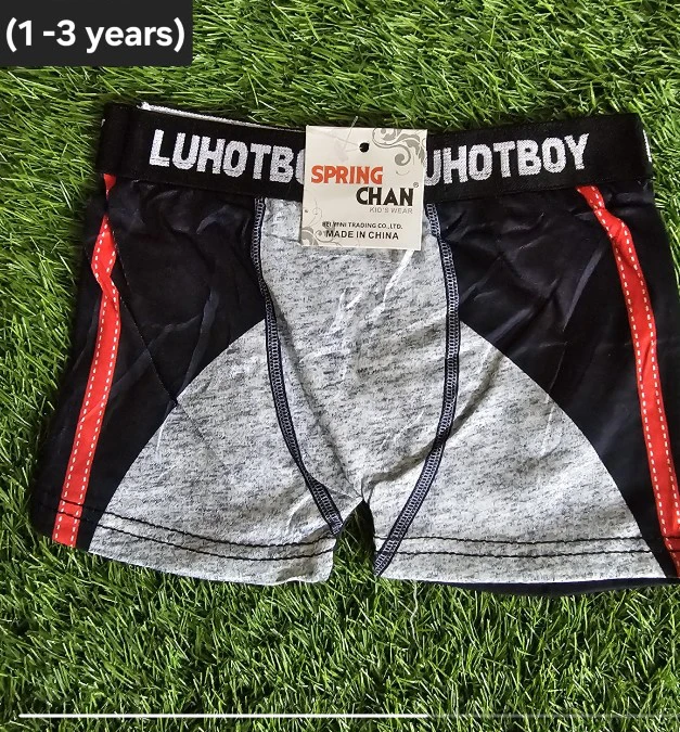 3 Limited Offer !!High Quality kids boxers ,soft and breathable for daily wear (1 to 3 yrs}
