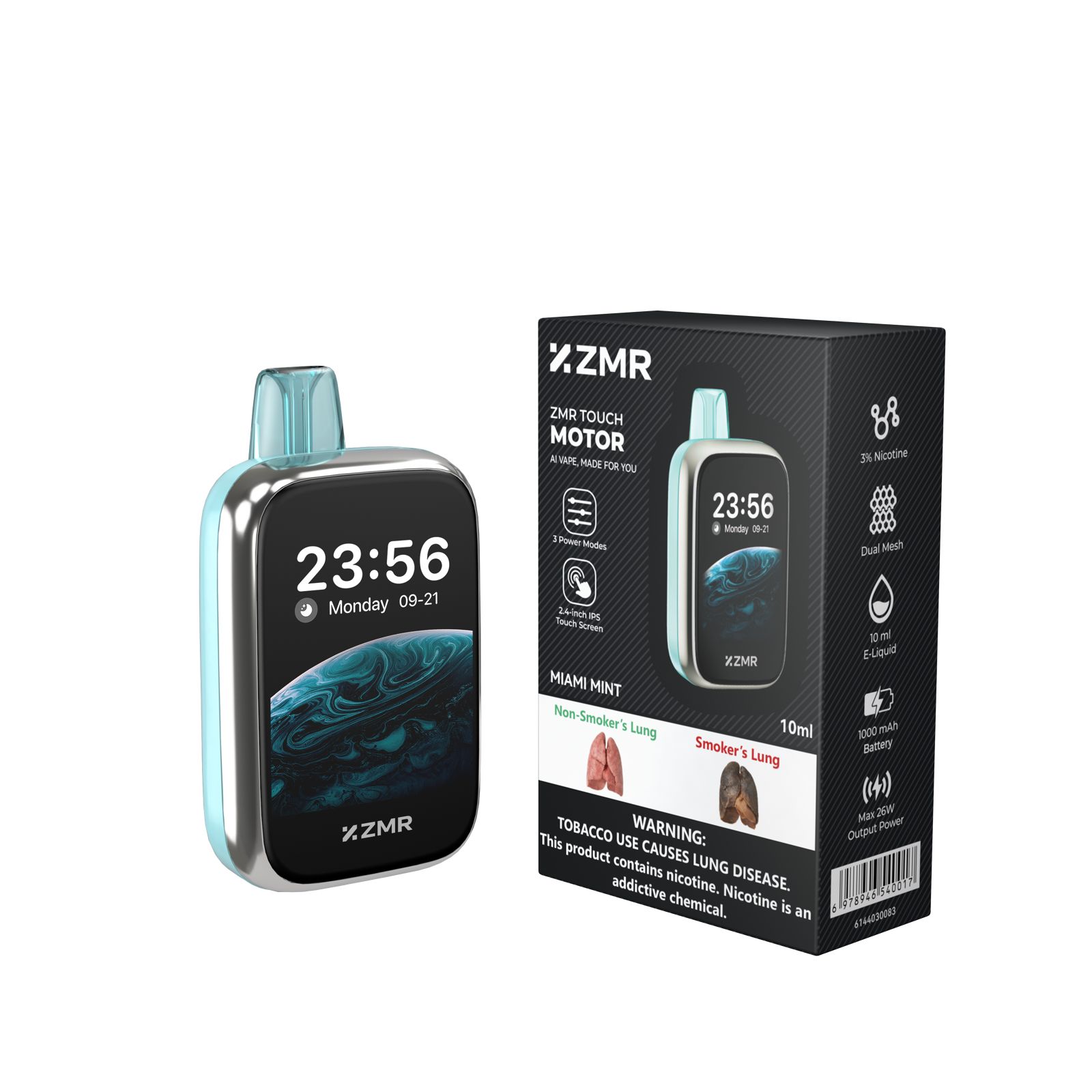 [ NEW ARRIVALS!!! ] 30K Puffs ZMR Touch Motor Flavor Rechargeable Smart Vape kit fashion vape different flavor vapes Great Price Vape