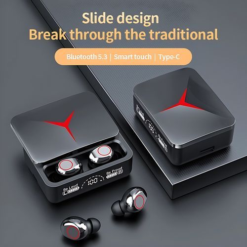 TiLECC Wireless Earphones Bluetooth 5.3 Slide Cover Long Life