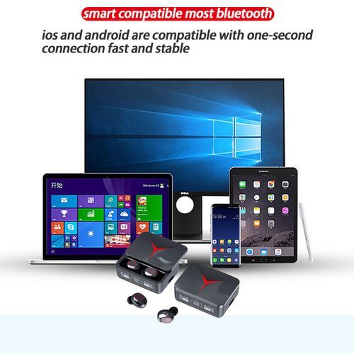 TiLECC Wireless Earphones Bluetooth 5.3 Slide Cover Long Life
