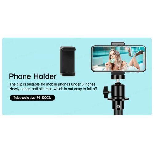 RichRipple 3in1 Pack Phone Camera Tripod Stand 1/4 Screw Head  Selfie