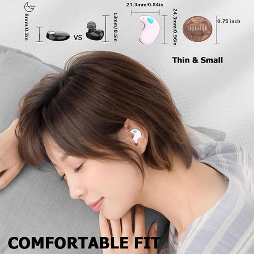 GtyGo Bluetooth Wireless Earphone Mini Sleeping Headphones  Invisible Stereo Headset
