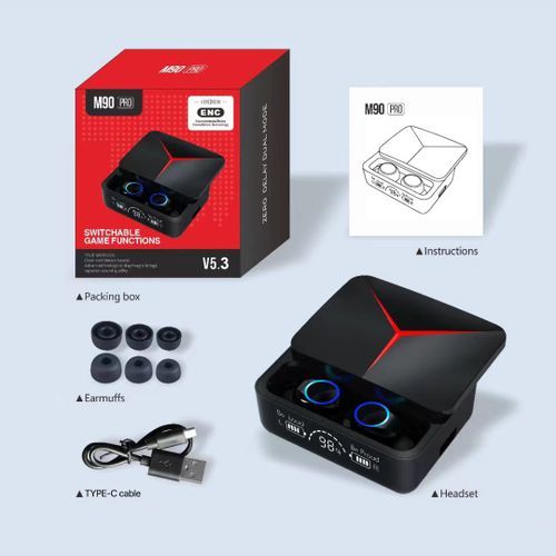 TiLECC Wireless Earphones Bluetooth 5.3 Slide Cover Long Life