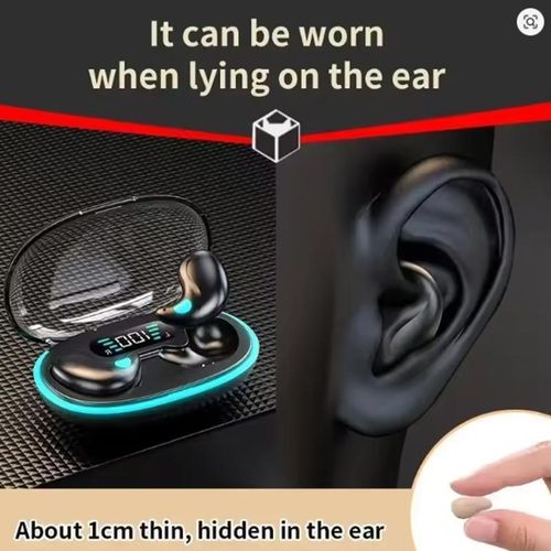 Bluetooth Wireless Earphone Mini Sleeping Headphones  Invisible Stereo Headset