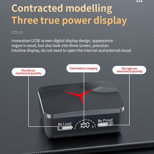TiLECC Wireless Earphones Bluetooth 5.3 Slide Cover Long Life