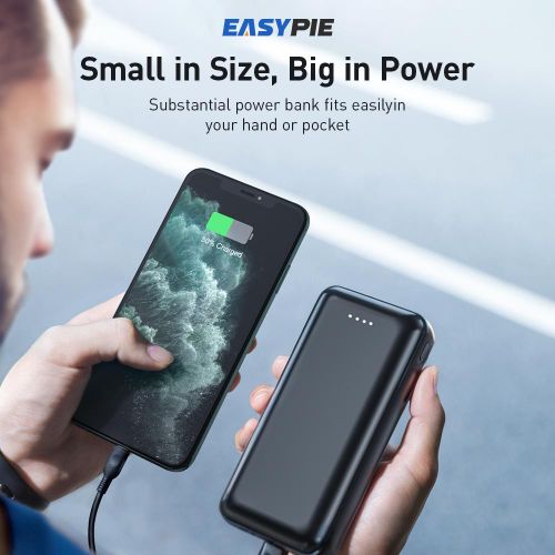 EASYPIE EASYPIE 30000MAh Dual Fast Charge Type-C And Micro-USB Ultra Slim Portable Power Bank