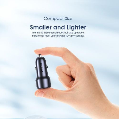 Oraimo Bullet 48 48W Car Charger Small Size Ultra Fast