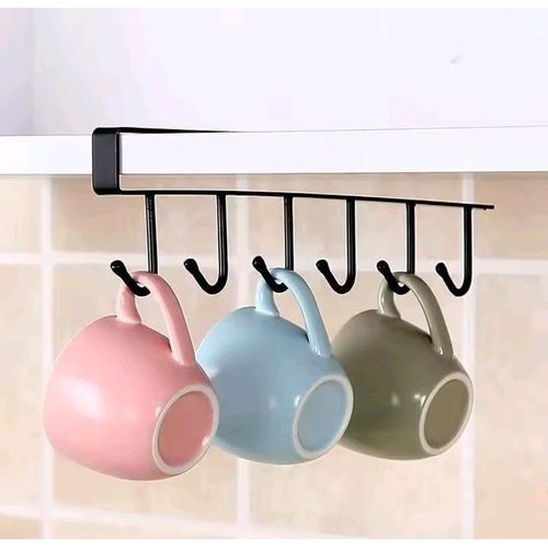 Brand New Metallic Under the shelf cabinet hook | Organize mugs, utensils, and kitchen tools with ease.