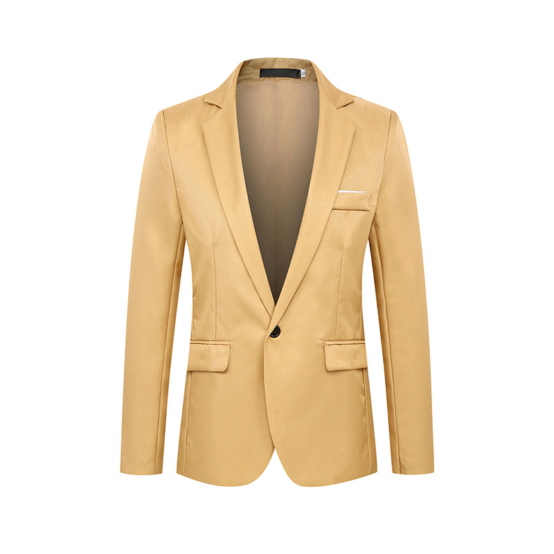 Business formal fashion casual slim suit men's coat youth coat