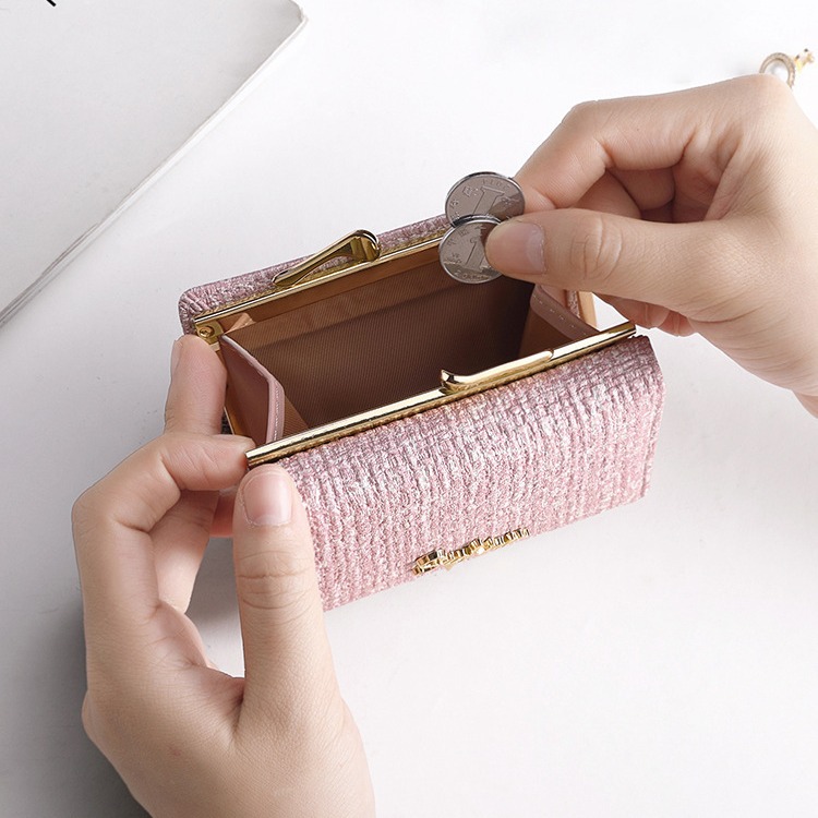 Women's  Wallet:Latest Small-Style Tri-fold Wallet for Women, Multi-functional Card & Coin Purse for Students & Daily Use