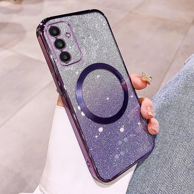 infinix tenco case:Magnetic Glitter Phone Case for Infinix hot50/Note 20/smart10/pop10/Spark 30/Hot 10/Camon 30,Shockproof Silicone Cover with Ring