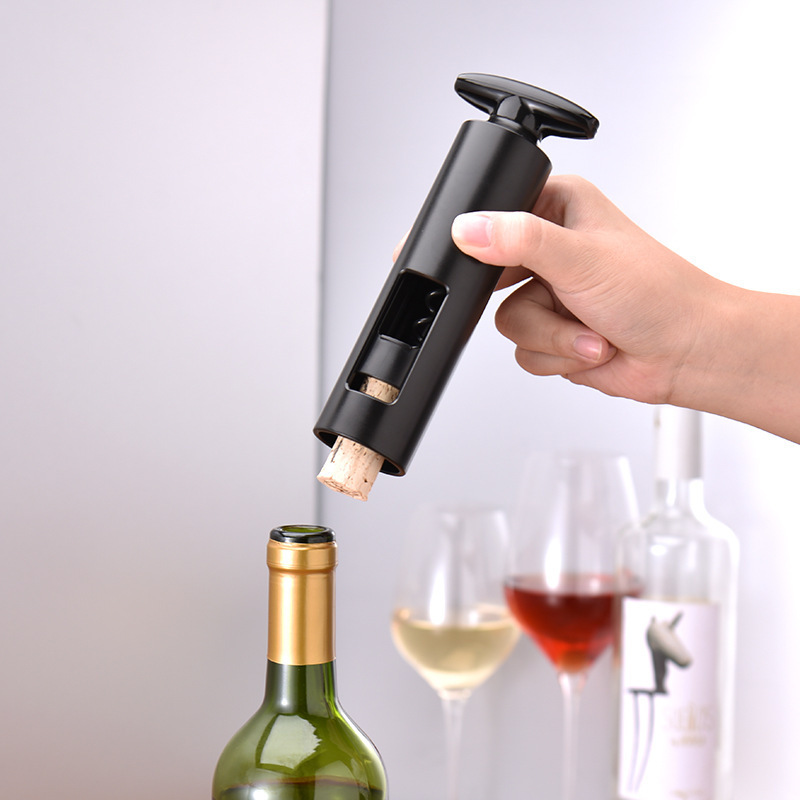All-in-One Wine Tool Set | The Ideal Gift for Every Wine Night，4-in-1 Wine Opener Set, Manual Corkscrew with Vacuum Stopper,