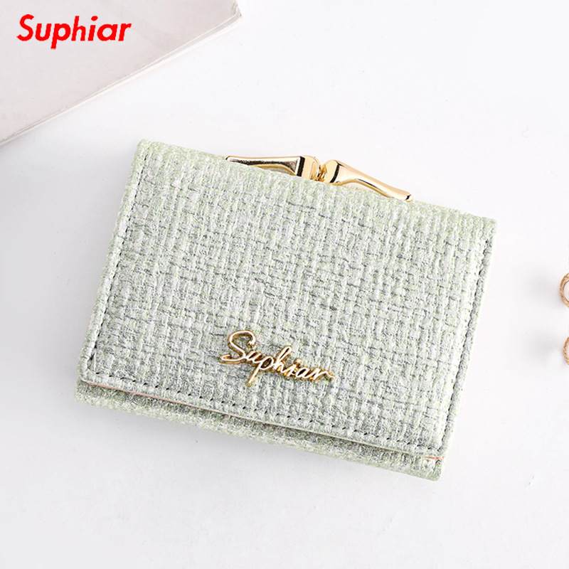 Women's  Wallet:Latest Small-Style Tri-fold Wallet for Women, Multi-functional Card & Coin Purse for Students & Daily Use
