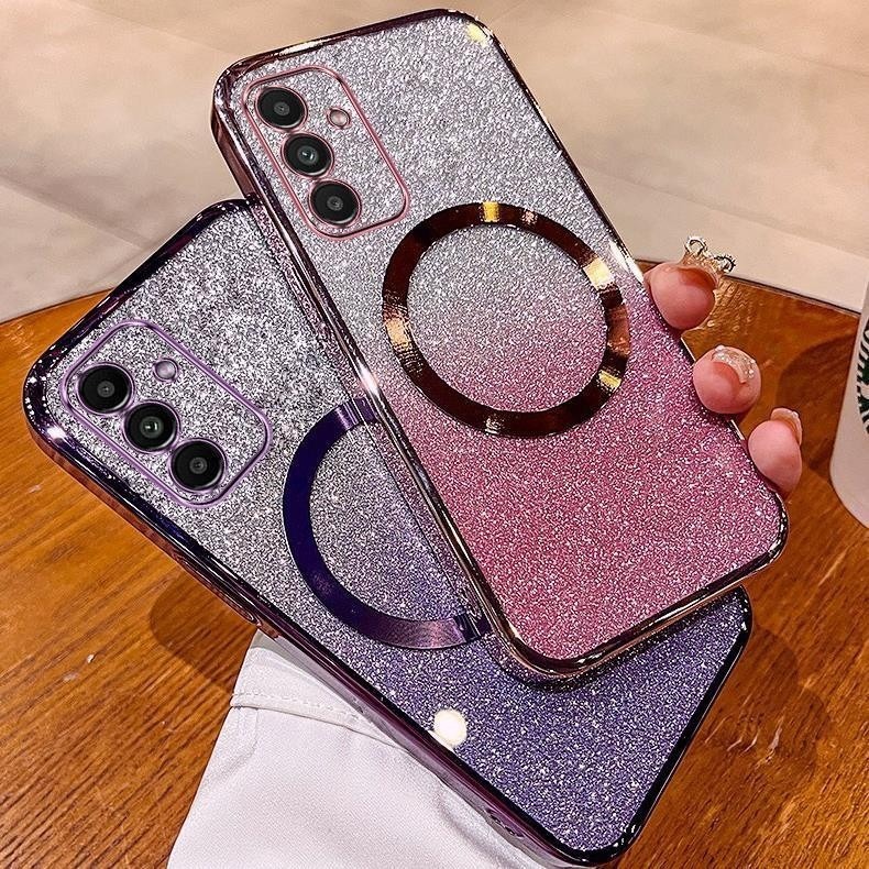 infinix tenco case:Magnetic Glitter Phone Case for Infinix hot50/Note 20/smart10/pop10/Spark 30/Hot 10/Camon 30,Shockproof Silicone Cover with Ring