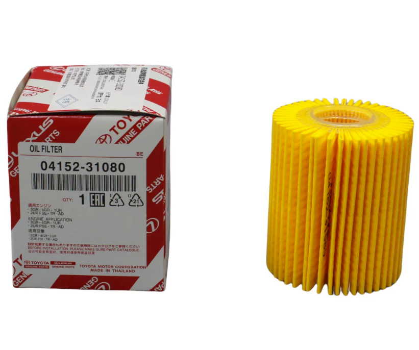 04152-31080 Oil Filter Replacement for Toyota Prado 4.0 Highlander 3.5 Land Cruiser Lexus IS GS ES Series Spare Parts