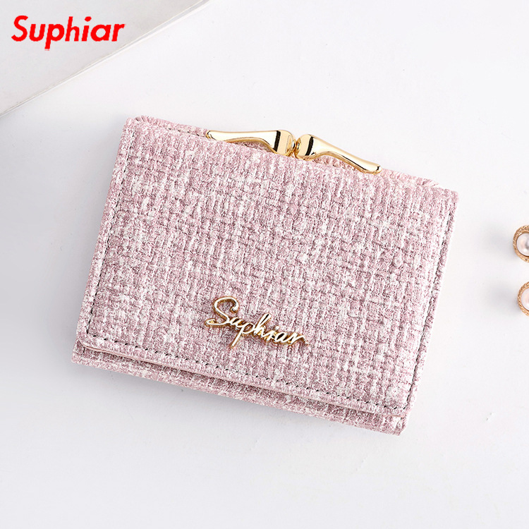 Women's  Wallet:Latest Small-Style Tri-fold Wallet for Women, Multi-functional Card & Coin Purse for Students & Daily Use