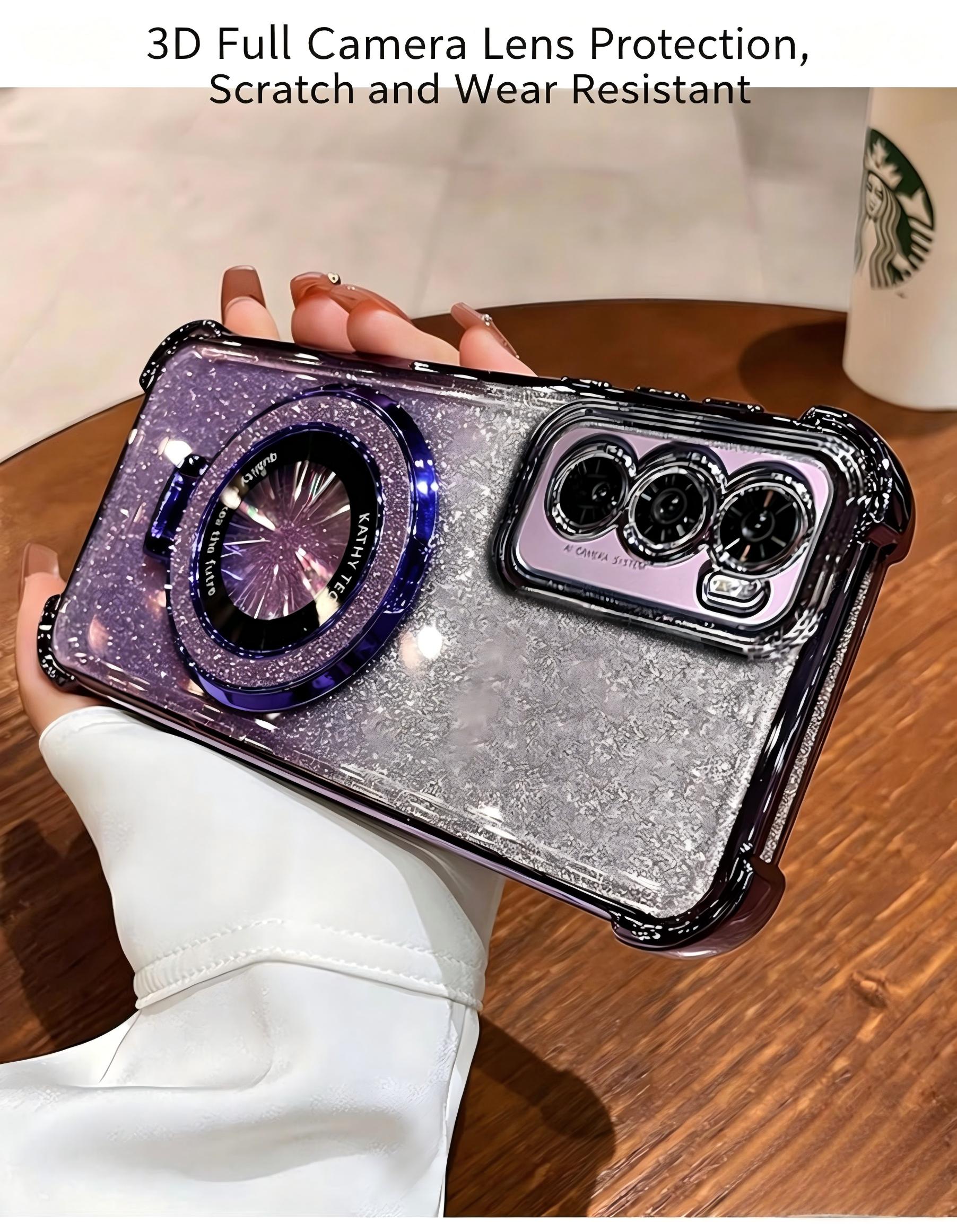 Infinix case:Hot 70/Hot60/Hot60i/ Note60/spark50,magnetic kickstand cover, 6D shockproof electroplated protective case for note60/50, anti-drop soft , gradient color phone cover pop10/9/8
