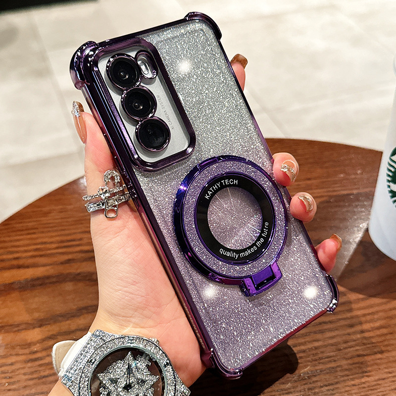 Infinix case:Hot 70/Hot60/Hot60i/ Note60/spark50,magnetic kickstand cover, 6D shockproof electroplated protective case for note60/50, anti-drop soft , gradient color phone cover pop10/9/8