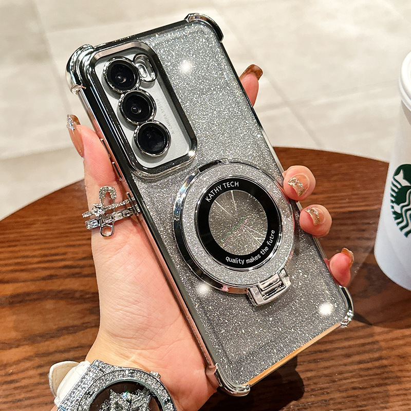 Infinix case:Hot 70/Hot60/Hot60i/ Note60/spark50,magnetic kickstand cover, 6D shockproof electroplated protective case for note60/50, anti-drop soft , gradient color phone cover pop10/9/8