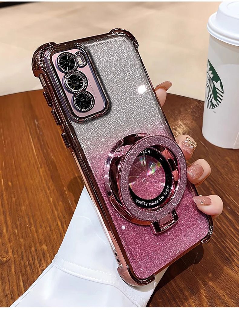 Infinix case:Hot 70/Hot60/Hot60i/ Note60/spark50,magnetic kickstand cover, 6D shockproof electroplated protective case for note60/50, anti-drop soft , gradient color phone cover pop10/9/8