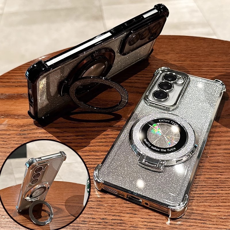 Infinix case:Hot 70/Hot60/Hot60i/ Note60/spark50,magnetic kickstand cover, 6D shockproof electroplated protective case for note60/50, anti-drop soft , gradient color phone cover pop10/9/8