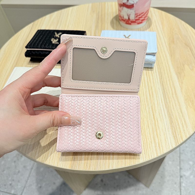 Women's  Wallet:2026 Women's Mini Clip Wallet Leather Small Purse, Lightweight Waterproof Card Holder， made of waterproof leather, lightweight, durable, perfect for daily use