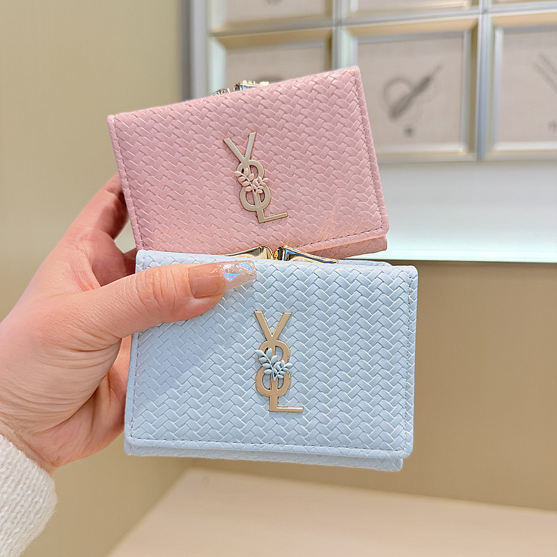 Women's  Wallet:2026 Women's Mini Clip Wallet Leather Small Purse, Lightweight Waterproof Card Holder， made of waterproof leather, lightweight, durable, perfect for daily use