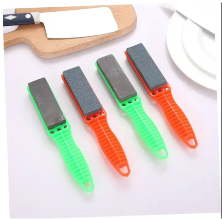 Double-sided Ultra-fine Knife Sharpener Household Kitchen Scissors Sharpening Oilstone Knife Grinder