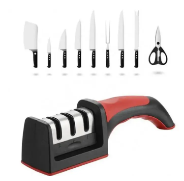 【Clearance Sale】Handheld Fast Knife Sharpener Diamond Multi-function Knife Sharpener Kitchen Knife Scissors Sharpener